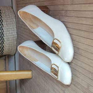 Salvatore Ferragamo leather pumps